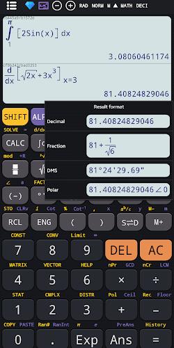 Scientific calculator plus 991 ภาพหน้าจอ 1