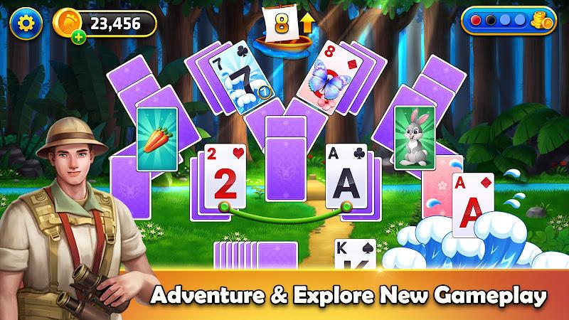 Tripeaks Solitaire - Home Town Ảnh chụp màn hình 1