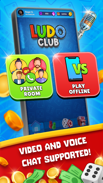 Ludo Club: Online Dice Game 螢幕截圖 0