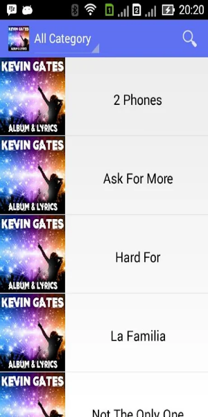 Kevin Gates 2 Phones - Lyrics Screenshot 0