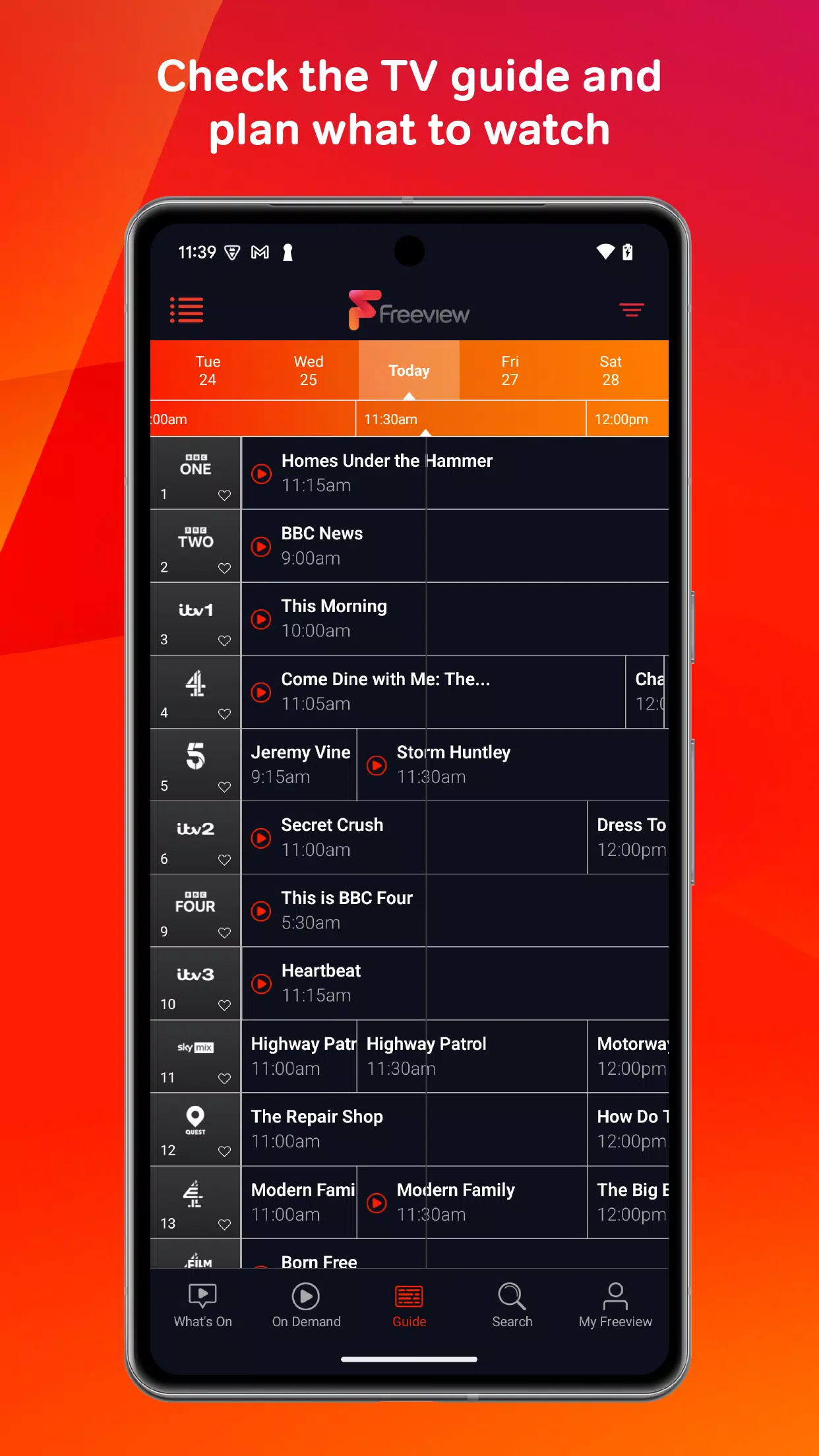 Freeview Screenshot 2