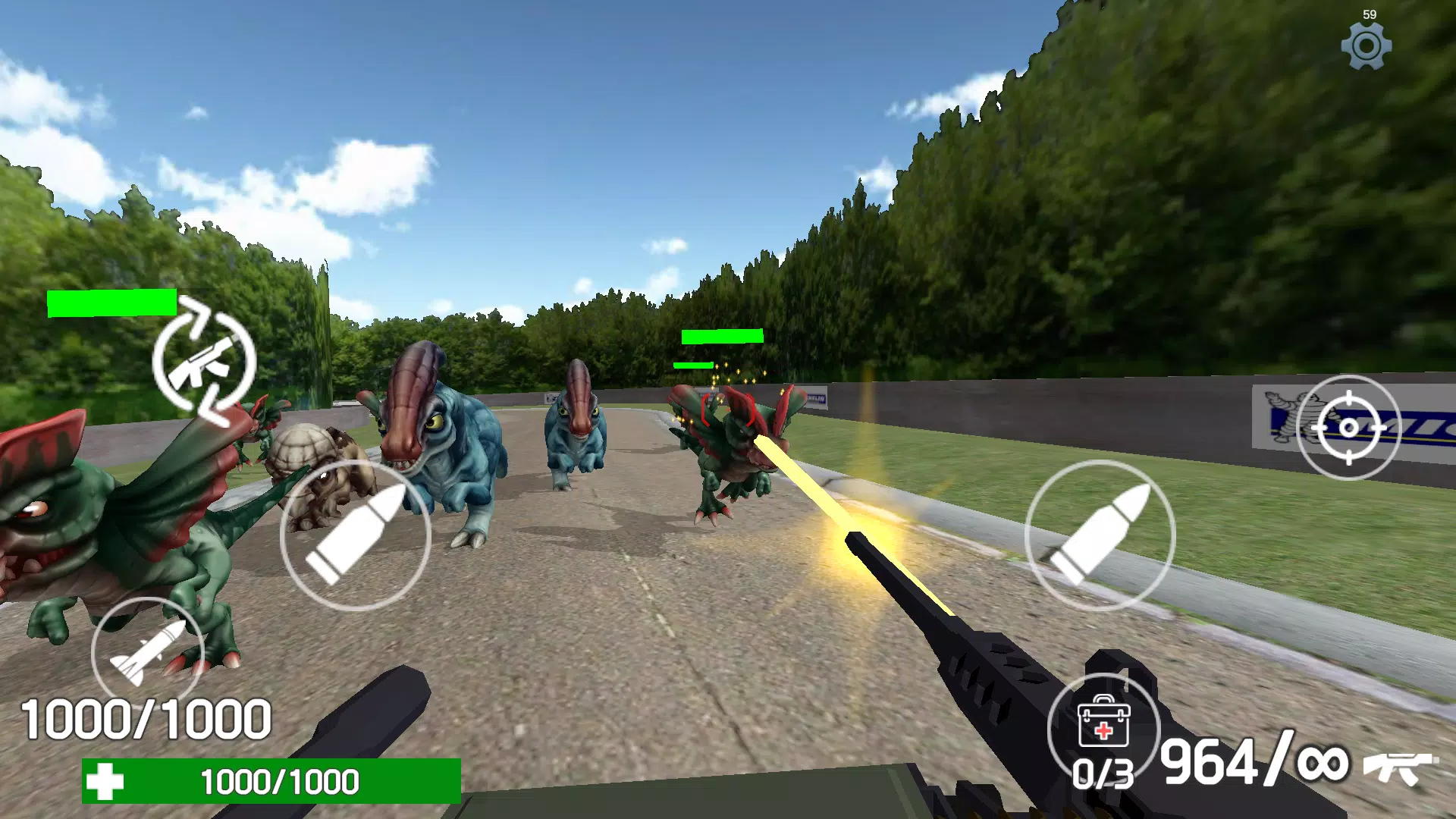 Dinosaur Park: Jurassic Chase Screenshot 3