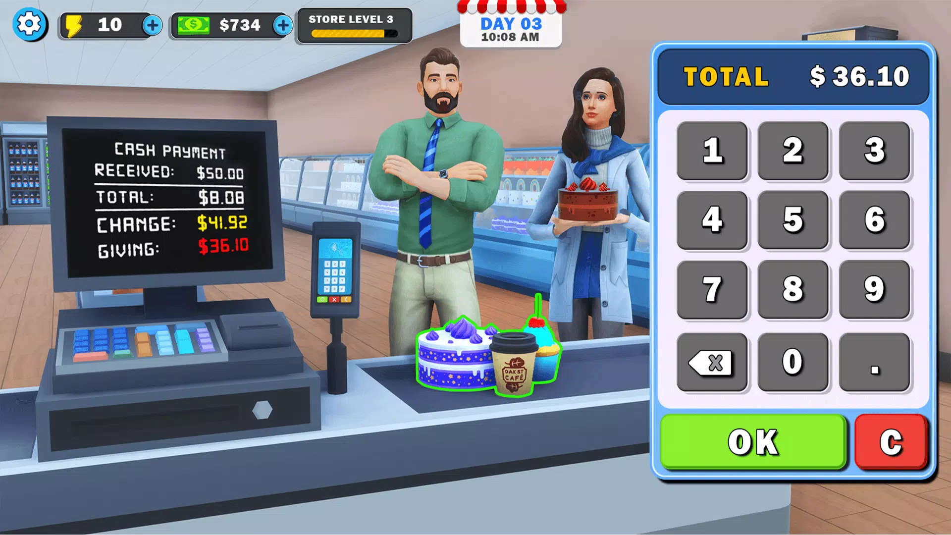 Bakery Supermart Simulator 스크린샷 3