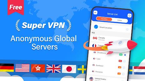 Super VPN Screenshot 1