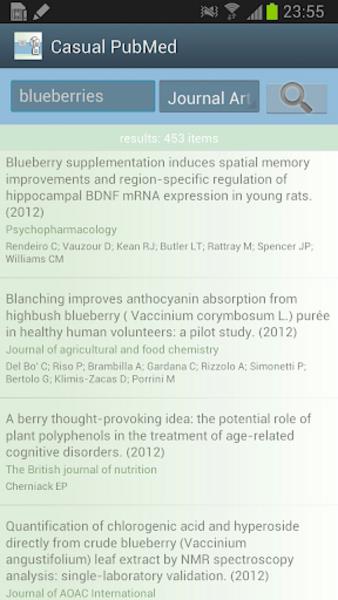 Casual PubMed Ekran Görüntüsü 2