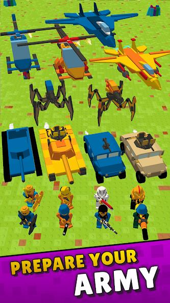 Toys War 3D: Island Battle Mod Screenshot 1