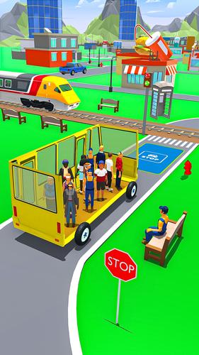 Bus Arrival Theme Park Games 螢幕截圖 0