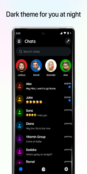 Messenger: Text Messages, SMS 스크린샷 2