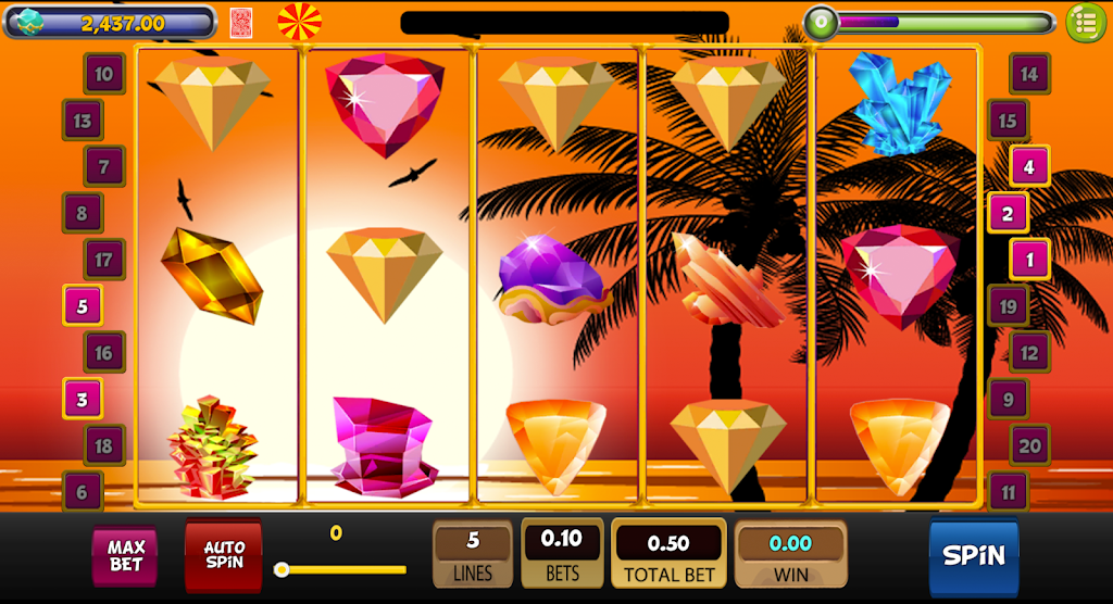 Schermata Jewel & Gems Wilds Slot! 2