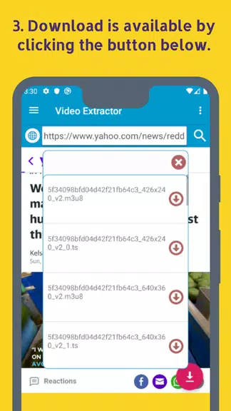 Video Extractor ภาพหน้าจอ 3