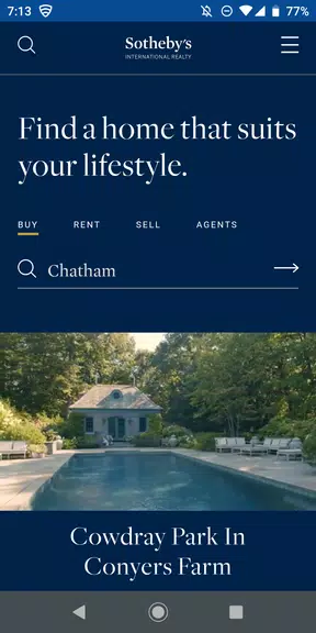 Schermata Sotheby's International Realty 0