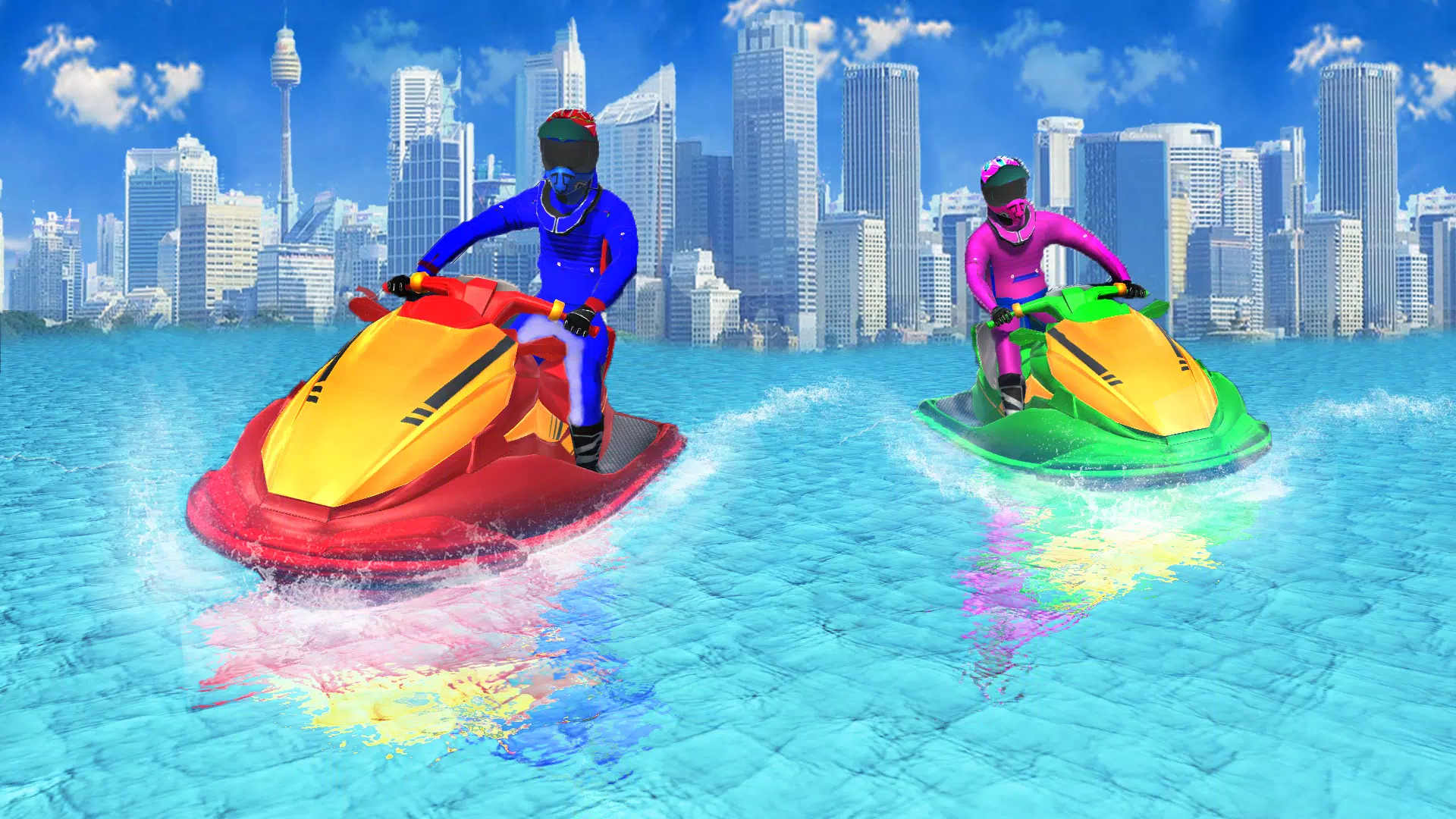 Jet Ski Games Boat Racing Game Screenshot 1