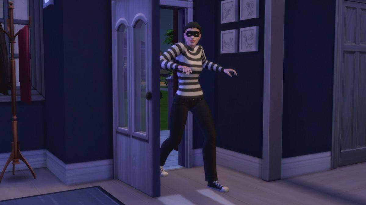 SIMS 4：Robin Banksの強盗をキャッチ