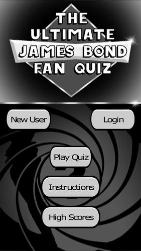 James Bond: Ultimate Fan Quiz স্ক্রিনশট 0