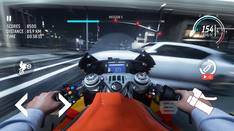 Traffic Bike: Driving City 3D应用截图第2张