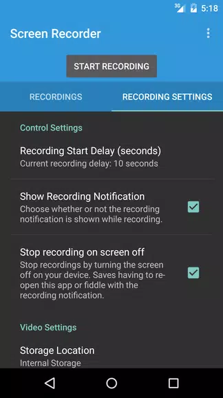 Riv Screen Recorder 螢幕截圖 2