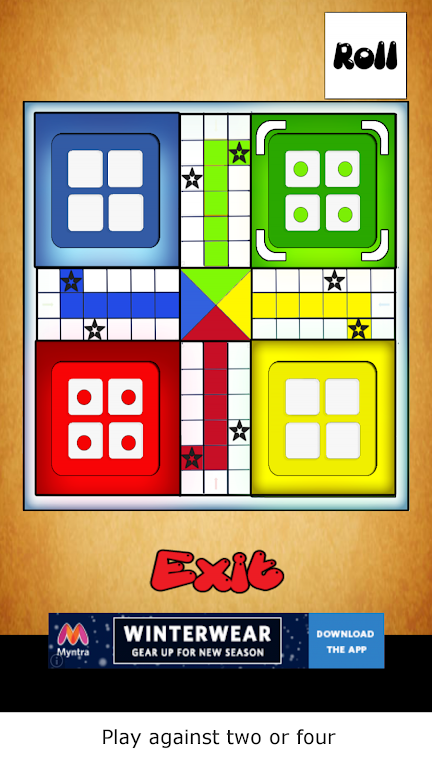 Ludo & Pachisi board game 螢幕截圖 1
