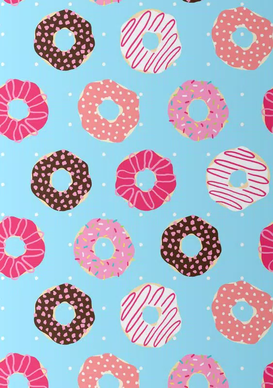 Cute Donut Wallpaper HD 4K 스크린샷 3