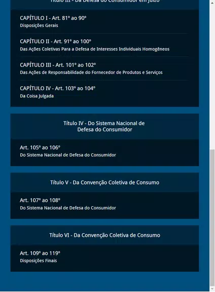 Código de Defesa do Consumidor Ảnh chụp màn hình 0