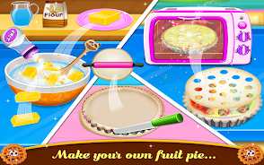 Dessert Sweet Food Maker Game Captura de pantalla 3