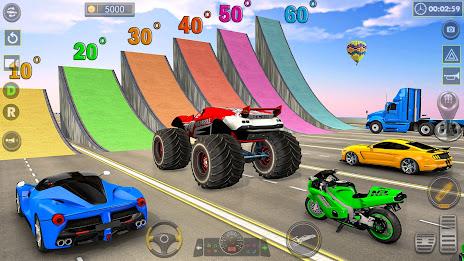 Superhero Car Stunt Game 3D 스크린샷 2