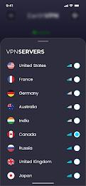 Earth VPN - VPN Proxy Server Schermafbeelding 2