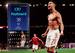 Cristiano CR7 MANU Keyboard Captura de tela 0