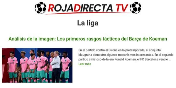 Roja Directa - Soccer en direct