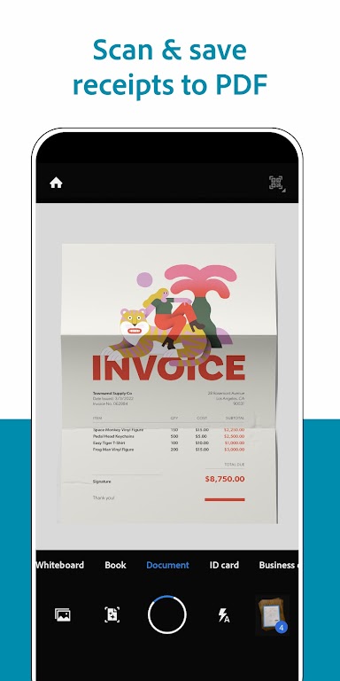 Adobe Scan: PDF Scanner, OCR Screenshot 2