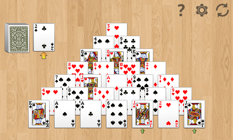Pyramid Solitaire! 螢幕截圖 0