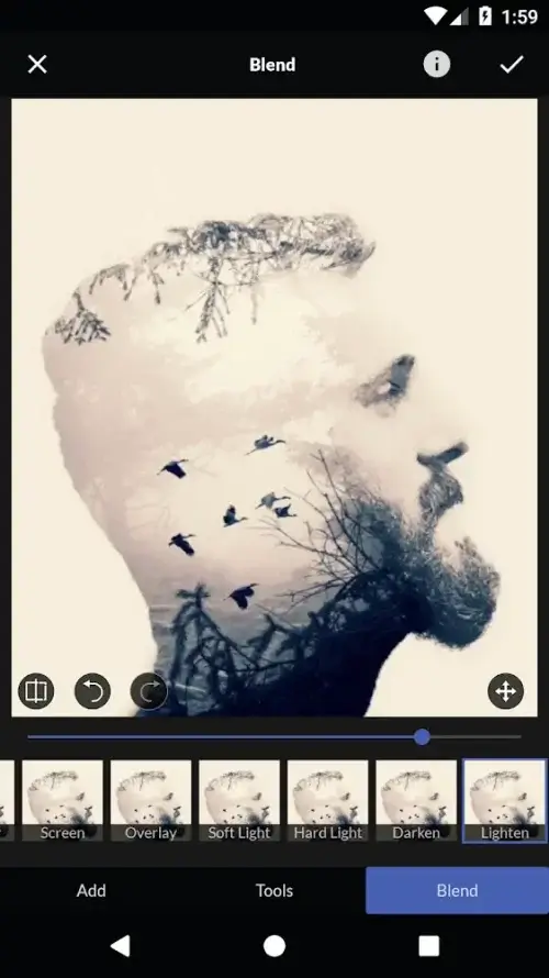 Schermata LightX Photo Editor 0