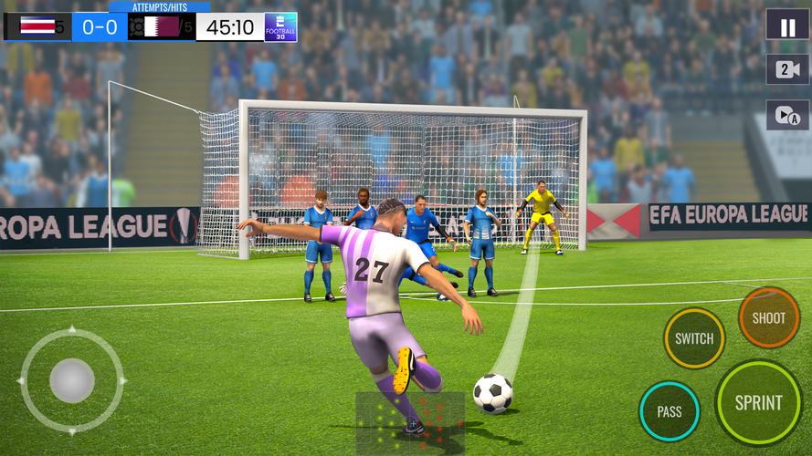 Football 3D Star স্ক্রিনশট 1