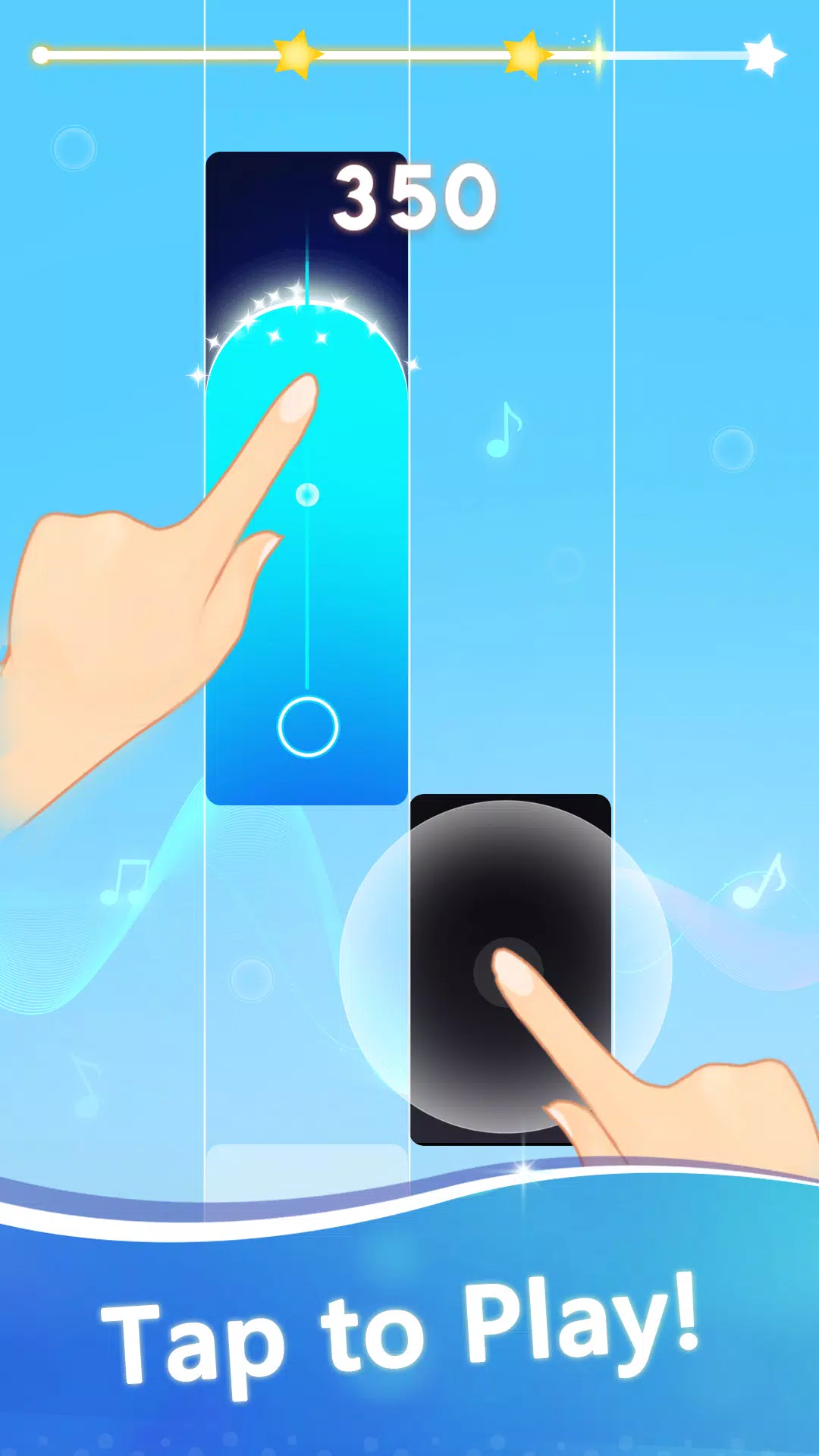 Pop Tiles - Music Piano Ảnh chụp màn hình 0