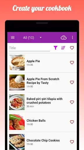 My Recipe Box: मेरी कुकबुक Screenshot 0