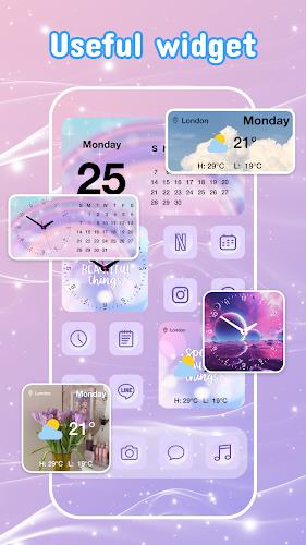 Themes : Wallpapers & Widgets ဖန်သားပြင်ဓာတ်ပုံ 1