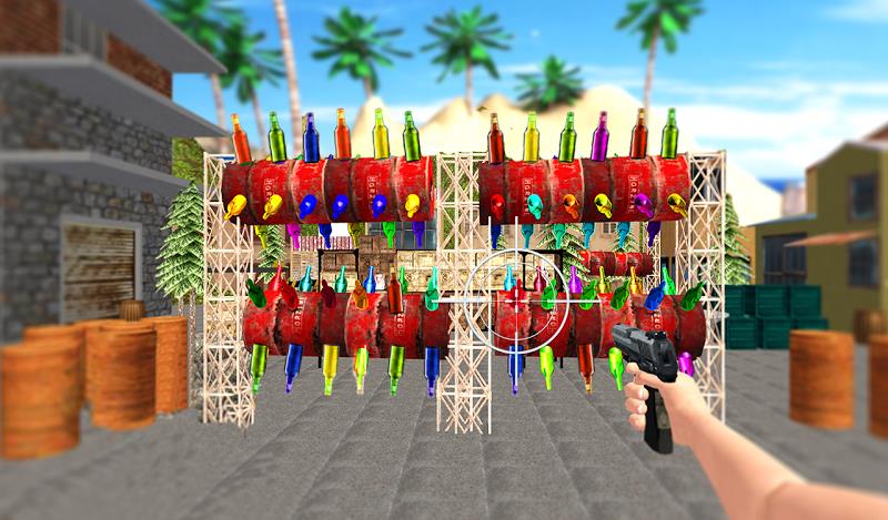 FPS Gun: Bottle Shooting Game Screenshot 3