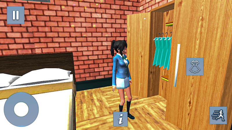 Anime Games: Office Girl Sim Screenshot 0