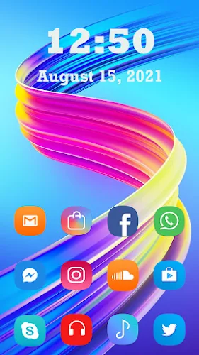 Tecno Spark 8 Launcher Captura de pantalla 0