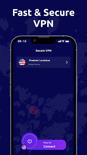 VI VPN - Fast & Secure VPN स्क्रीनशॉट 1