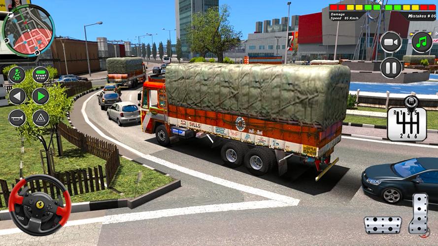 Indian Heavy Truck Delivery 3D Zrzut ekranu 3