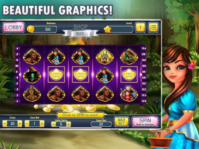Wizard Of Wonderland Slots स्क्रीनशॉट 1
