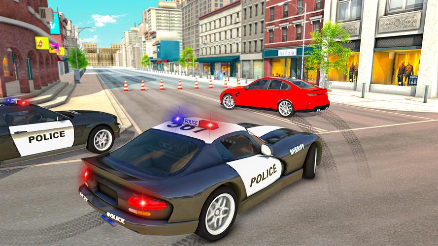 US Police Chase Thieves Games Schermafbeelding 0