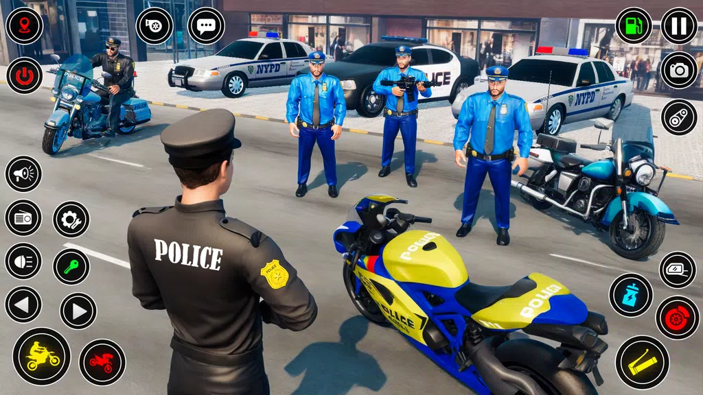 Police bike Stunt Bike Racing Zrzut ekranu 2