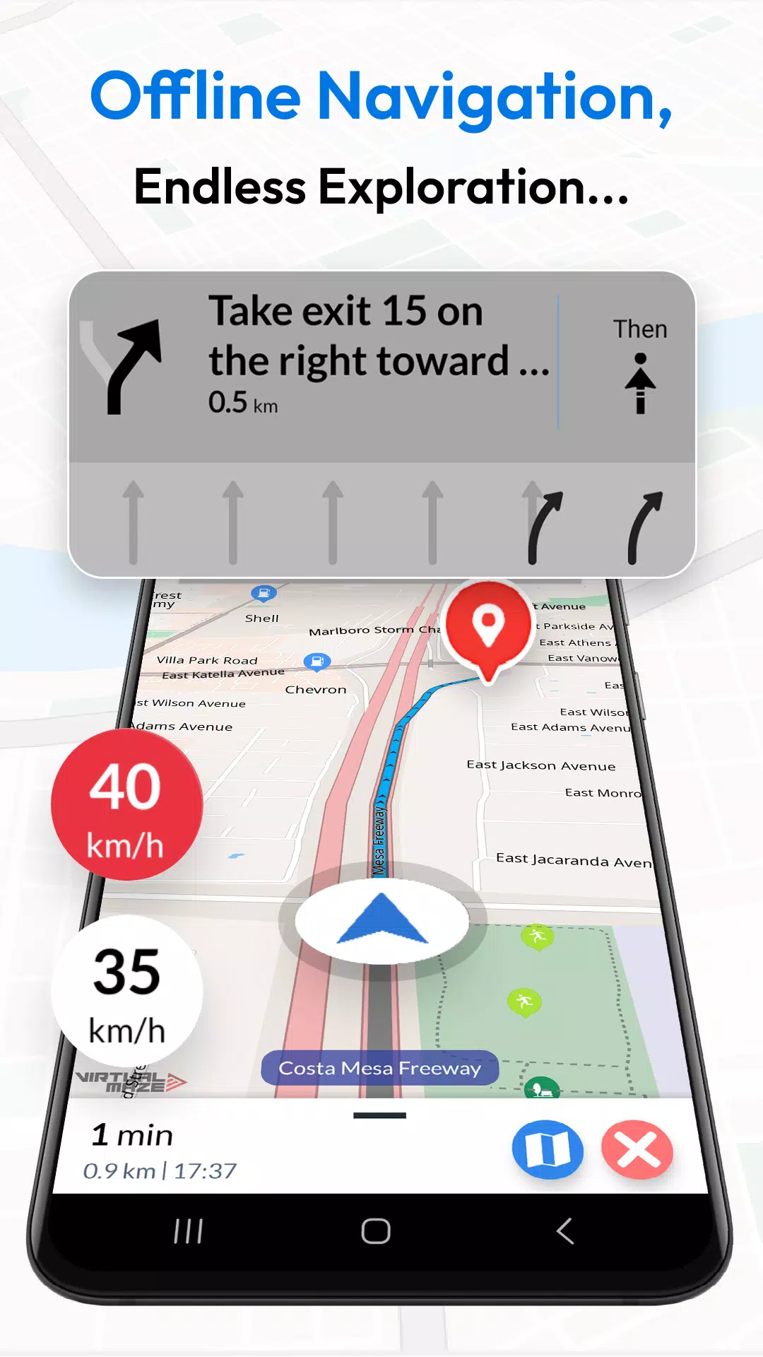 Offline Map Navigation 螢幕截圖 0