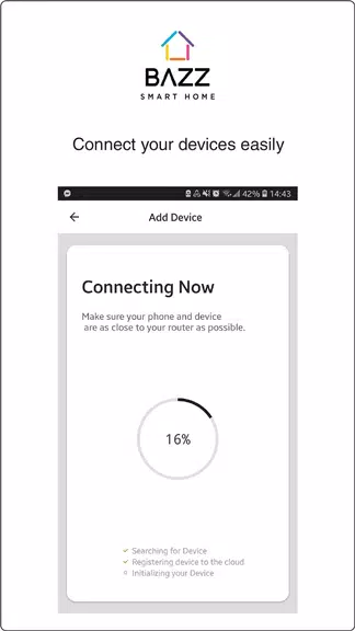 BAZZ Smart Home Screenshot 2