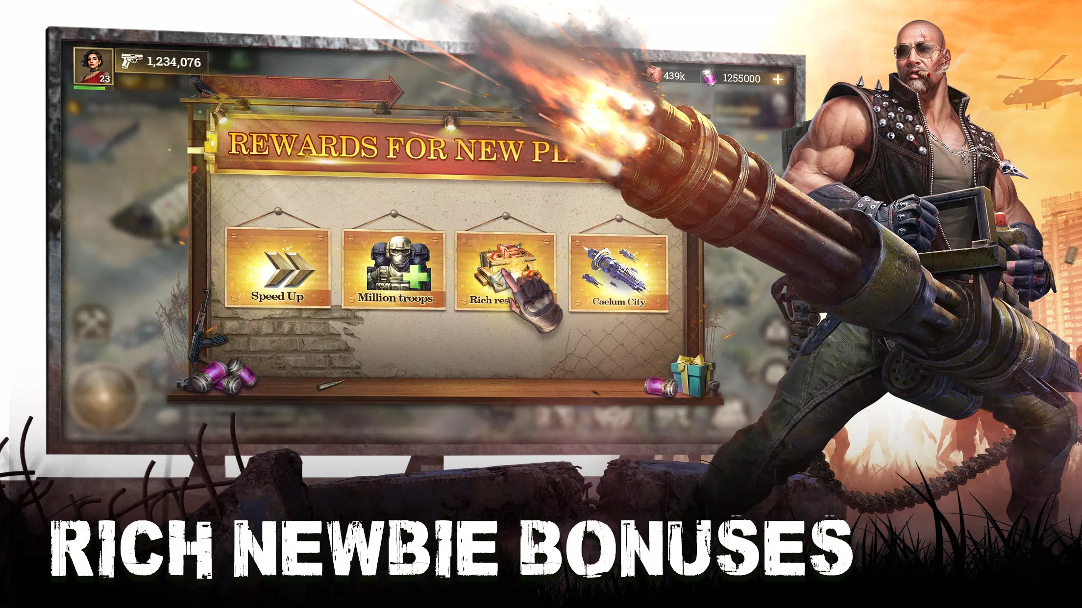 Zombiflux: Sleepless War Captura de tela 1