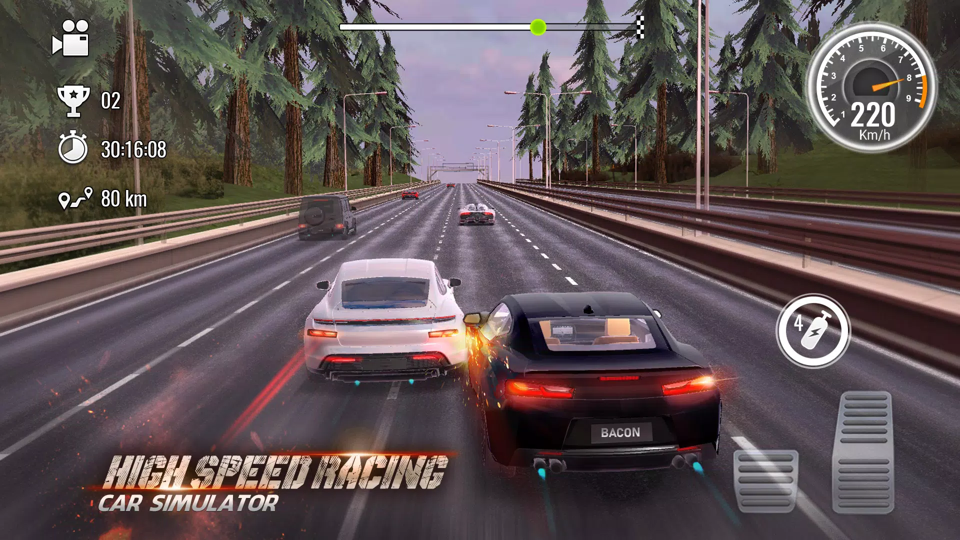 Traffic Car Driving Game Captura de tela 0