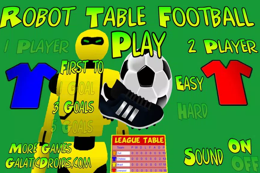 Robot Table Football Ảnh chụp màn hình 2