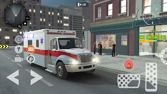 Ambulance Game Car Driving Sim Screenshot 2