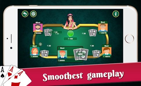 Teen Patti 3 Patti Poker Gam Ảnh chụp màn hình 0